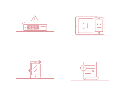 Placeholder - Icons app blue clean design flat illustration interface minimal monkey