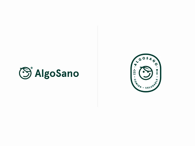 Algosano bird blue branding concept design icon illustration logo white