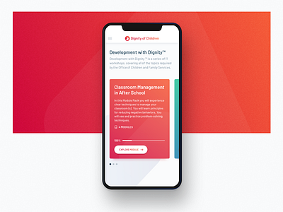 Dignity of Children app cards clean design design app hellohello interface ios minimal mobile red responsive simple ui ux ux ui web workshops