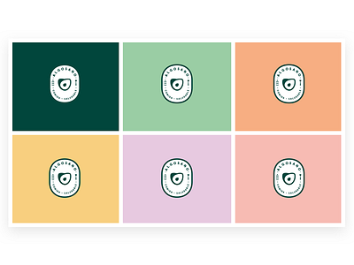 AS - Brand app avocado badge branding clean colors design healthy heart isologo logo pastel sano typography vegetable