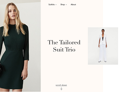 Suit by ++hellohello on Dribbble