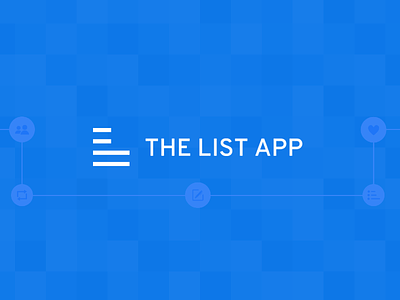 Apple feature art for The List App apple art featured the list app