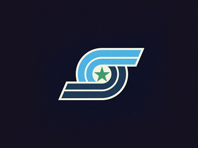 Springdale All-Stars arkansas branding design logo retro typography