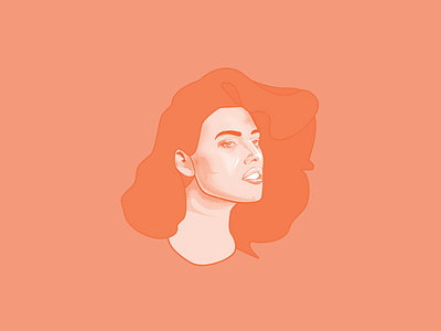 Peachy Portrait