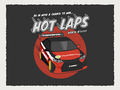 Hot Laps car illustration