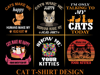 Cat t-shirt design. art cat lover cat tshirt design fashion graphic design holiday illustration modern trendy tshirt typography vector