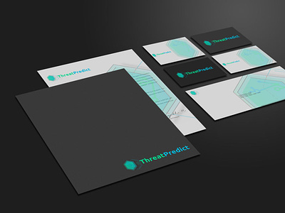 ThreatPredict - colorful logo creation graphic design logo vector