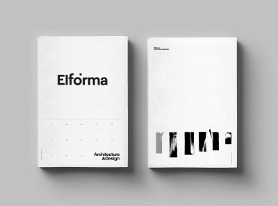 Elforma – Architecture & Design architecture branding bureau calligraphy corporate expression font geometry grey helvetica identity ink logo logo design minimalism mockup print strokes