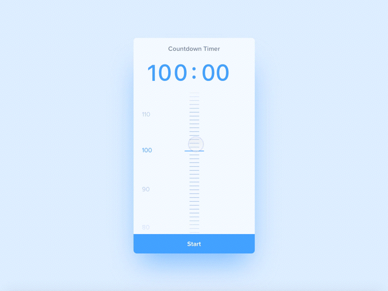 Countdown Timer app countdown dailyui interface mobile time ui ux