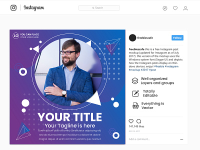 Social Media Design TemplateThis template is totally editable. L banner banner design branding design graphic design illustration logo design social media social media banner social media design social media post design vector