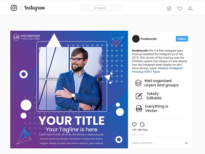 Social Media Design Template