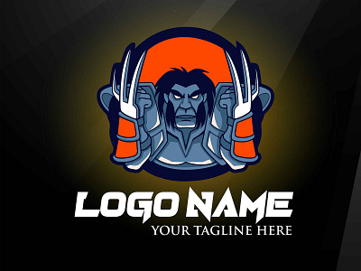 Gaming mascot logo design