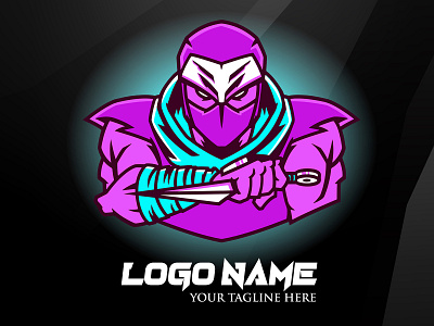 Gaming mascot logo design