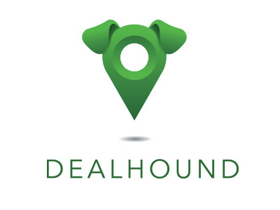 Dealhound app geotag pin