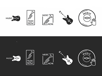 Music Now art branding cartoon design icon icons illustration logo minimal search style