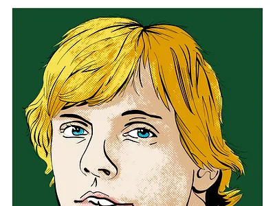 Lichenstein Luke Skywalker illustration lichenstein luke skywalker star wars