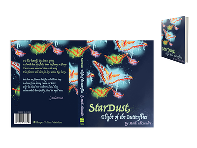 StarDust - Flight of the Butterflies - by Mark Alexander book book cover butterfiles flight photoshop spray-paint