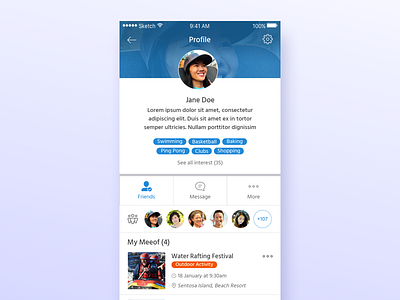 Event App | Profile