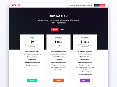 Pricing Plan