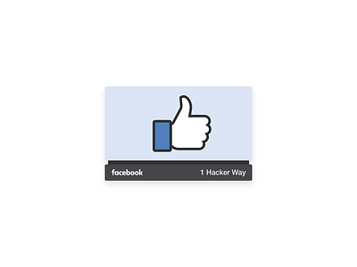 I'm joining Facebook! blue facebook illustration job join like new sign thumb
