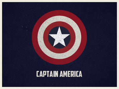 Captain America avengers captain america marvel minimal shield vintage