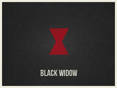 Black Widow avengers black widow marvel minimal
