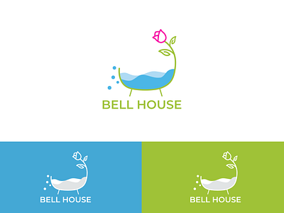 Bell House Logo affinity designer branding design graphic design illustration logo minimalist vector