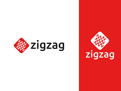 zigzag affinity designer branding design flat graphic design logo logo design minimalist
