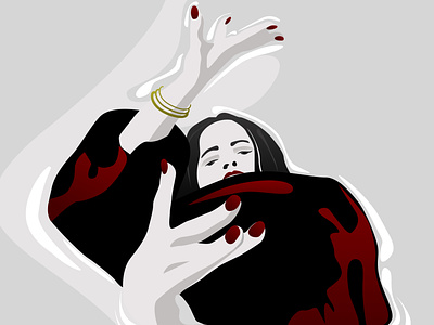flamenca cutefilm design illustration ilustración movement sketch sketchapp