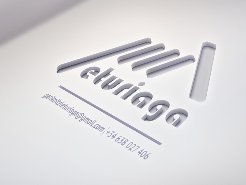 Leturiaga Corporal Identity diseño logo design corporal identity design