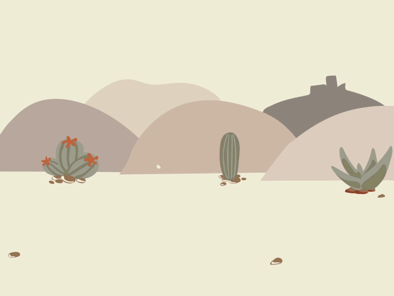 En vespa animacion desert vespa cat after effects illustration 2d animation roadtrip
