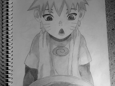 Naruto 2d anime cartoon drawing sketching