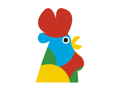 Branding - Elementary School - De Lindenhoeve animal logo branding logo logo design rooster tree tree logo