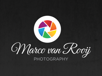 Final design logo logo logotype marco van rooij photography portfolio