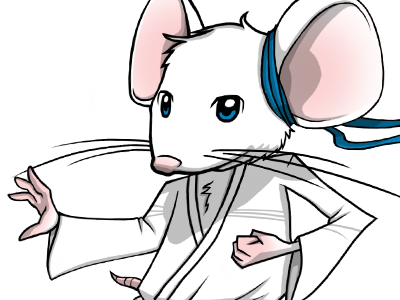Mouse final character chop doodle fight fighting fighting stance final judo judo chop karate mouse portfolio stance
