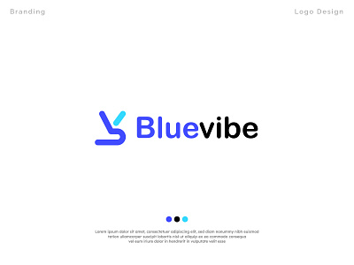 bluevibe-letter-bv-logo-design-branding