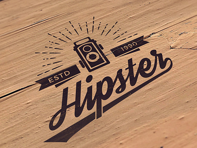 Wooden Logo Mockup