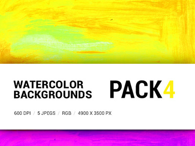 Free Watercolor backgrounds pack 4
