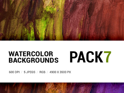 Free Watercolor backgrounds pack 7