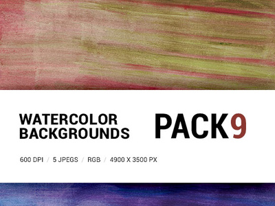 Free Watercolor backgrounds pack 9