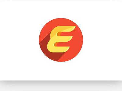 Letter E App Icon Free Download