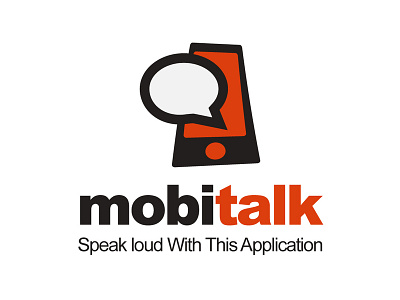 Mobi Talk Free Vector Logo app chat download free logo freebie mobile vector