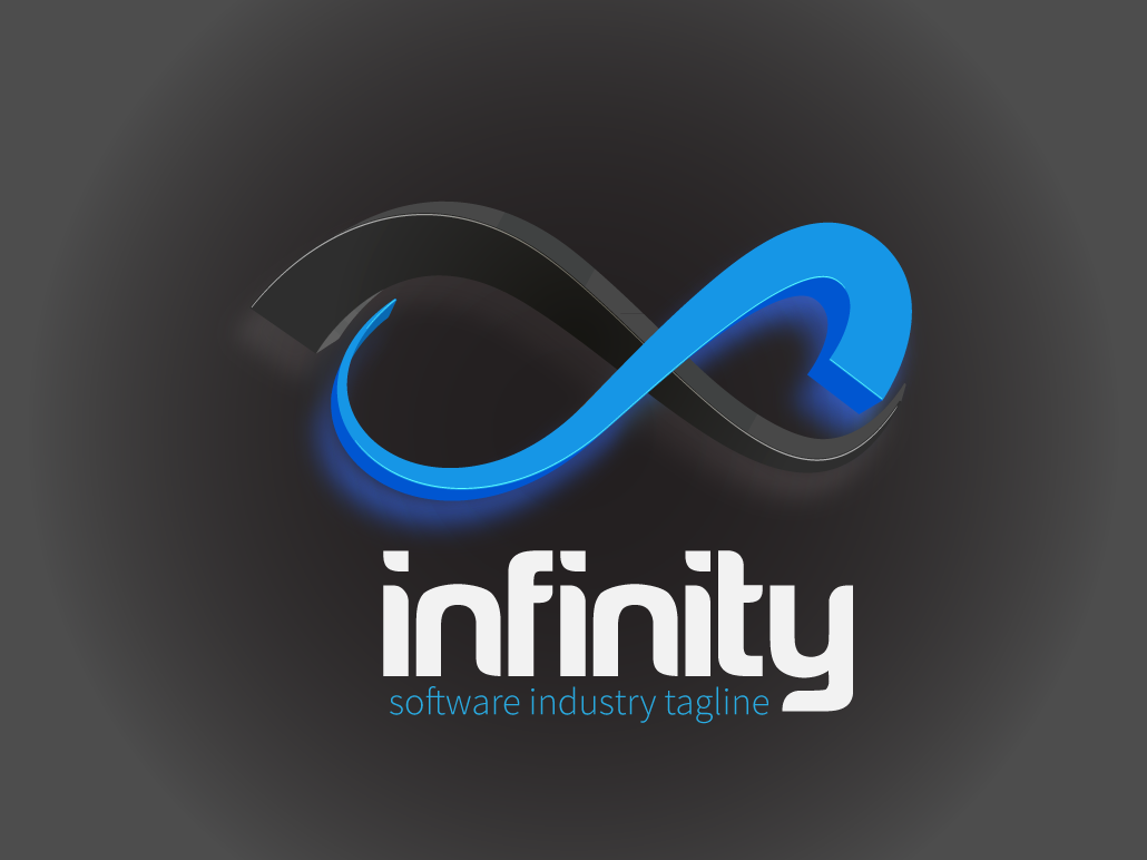 Infinity Vector Logo Free Download by Omair - Logo Designer on Dribbble