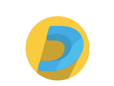 Letter D App Icon Free Download