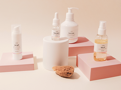 Seishe - skincare packaging bottles beauty branding clean cosmetic design label minimal natural oil skincare