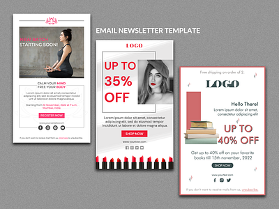 Email Newsletter Template 04 email marketing