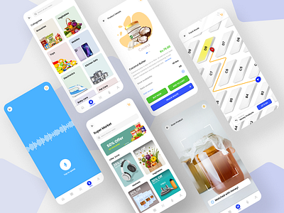 SUPER SHOPPY - App design