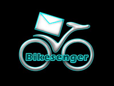 Bikesenger Logo branding graphic design logo