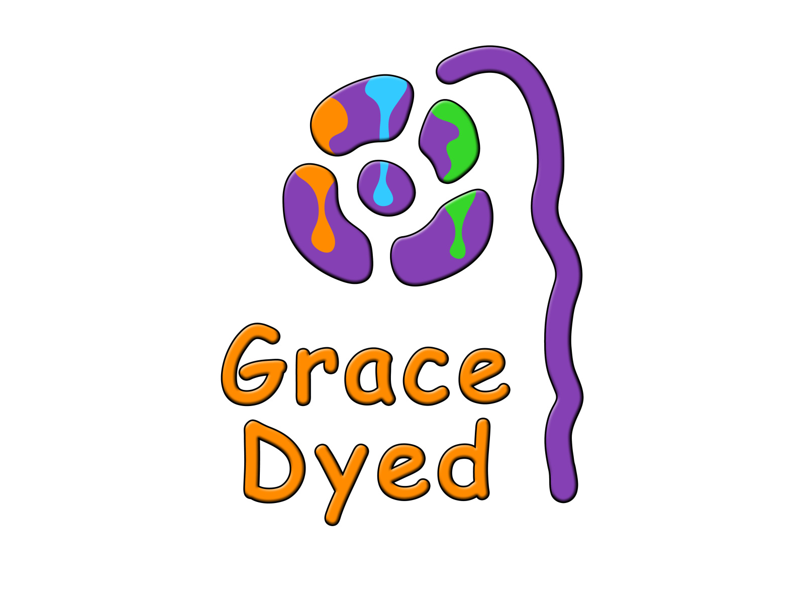 Grace Dyed Logo by Orlando on Dribbble