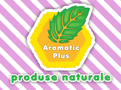 Aromatic Plus Logo branding design graphic design illustration logo